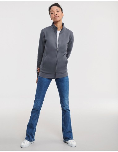 RUS-0R267F0-Ladies Authentic Sweat Jacket